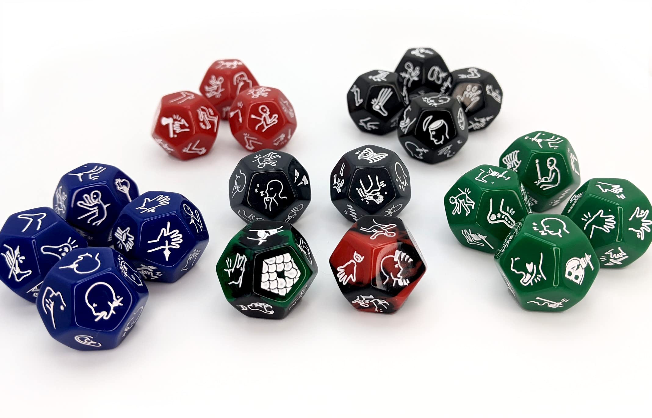 The Dice of Death & Dismemberment Critical Hit Dice Complete Set